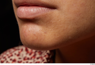 HD Face Skin Agustina Costa chin face lips mouth skin…